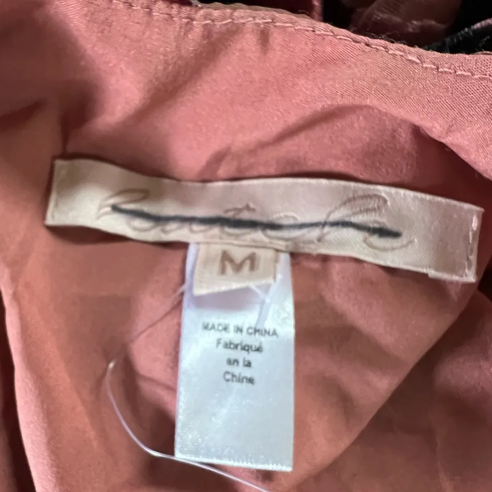 Anthropologie $188 Hutch Mini Velvet Velour Baby Doll Dress Medium - Image 7