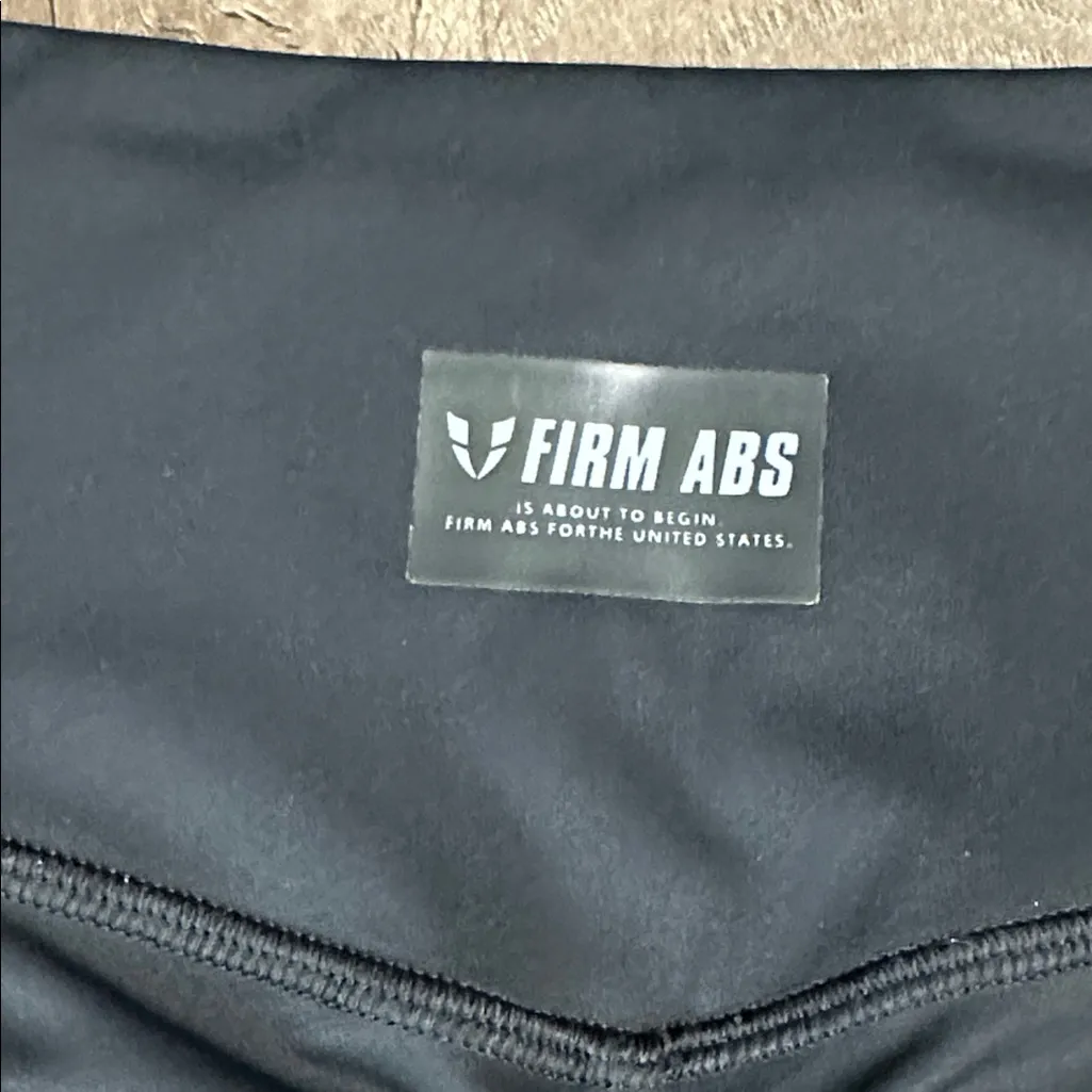 FirmAbs Cargo High Rise Leggings Size Small Black - Image 10