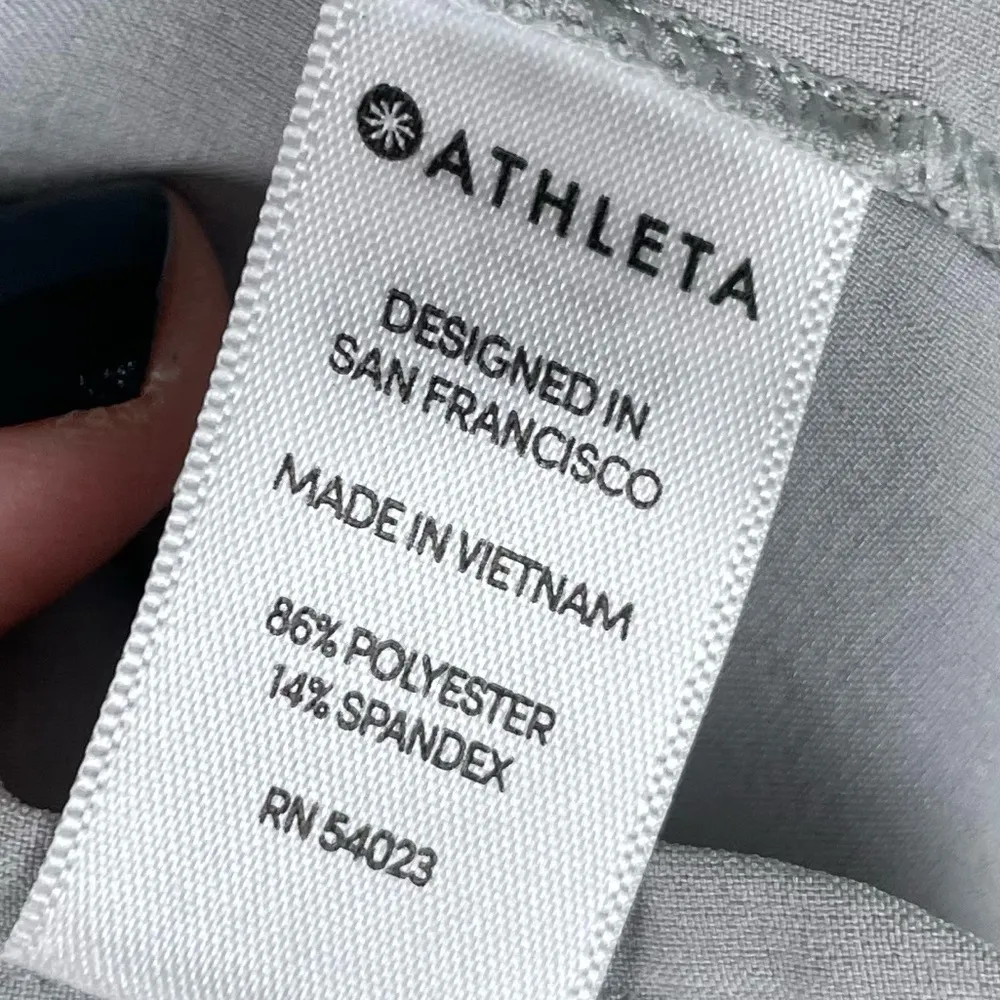 Athleta Planner Skort Light Grey Size 2 Golf Tennis Athletic Shorts Skirt 291726 - Image 8