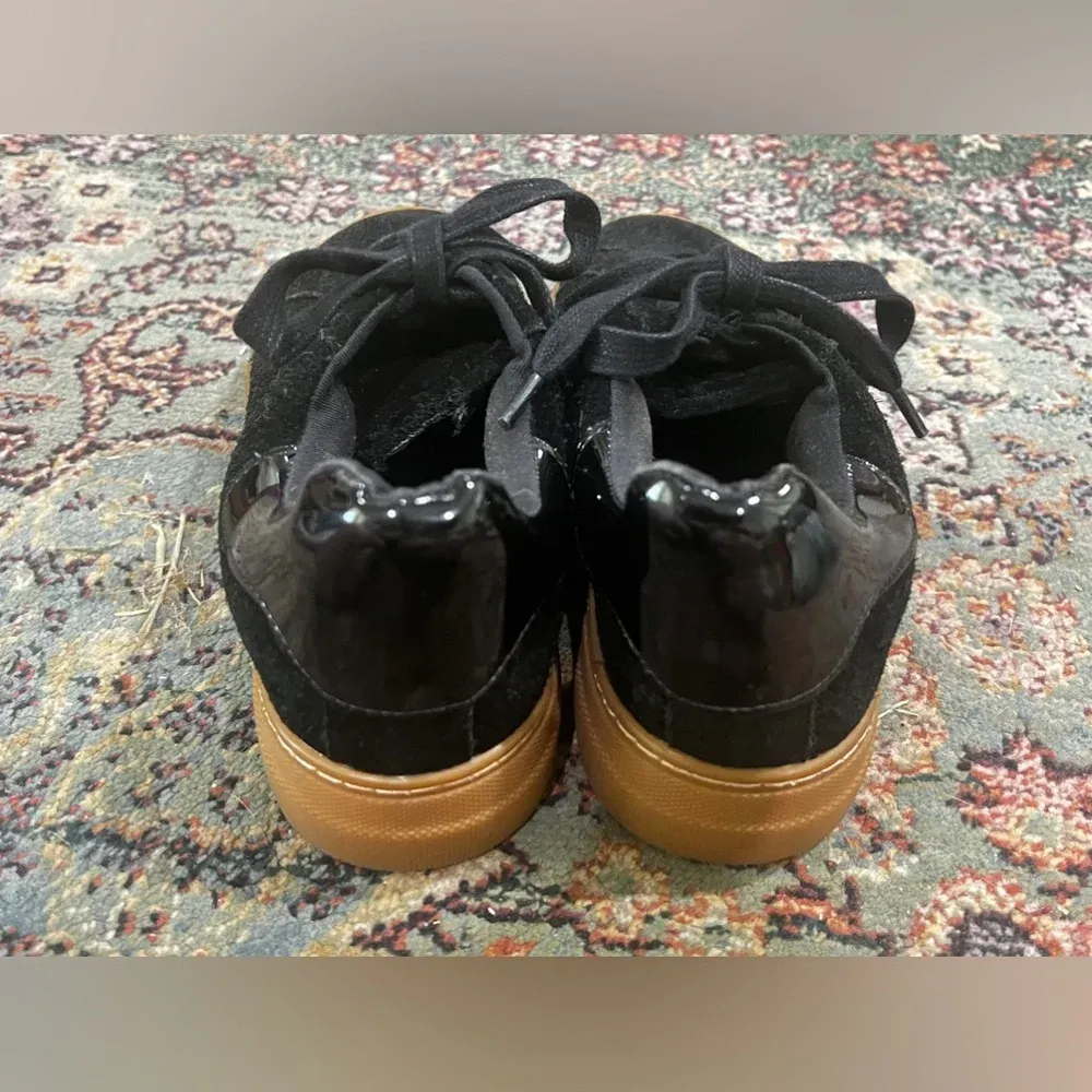 FINAL PRICE Winnie Harlow X Steve Madden Black Suede Skate Shoes - Image 7