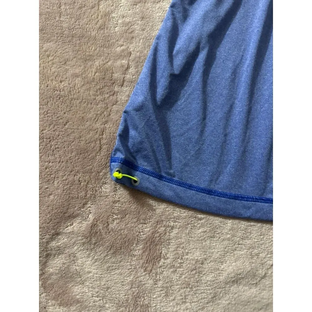 Lucy Active Mesh Inserts Racerback Bra Tank‎ Royal Blue Size Small - Image 3