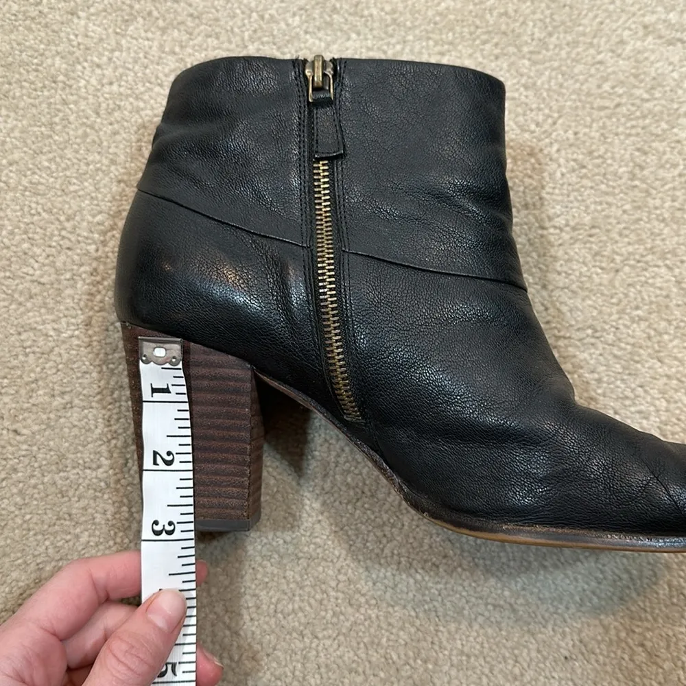 Cole Haan Nike Air Heeled Black Ankle Booties Vintage Cassidy Women Size 9.5B - Image 8