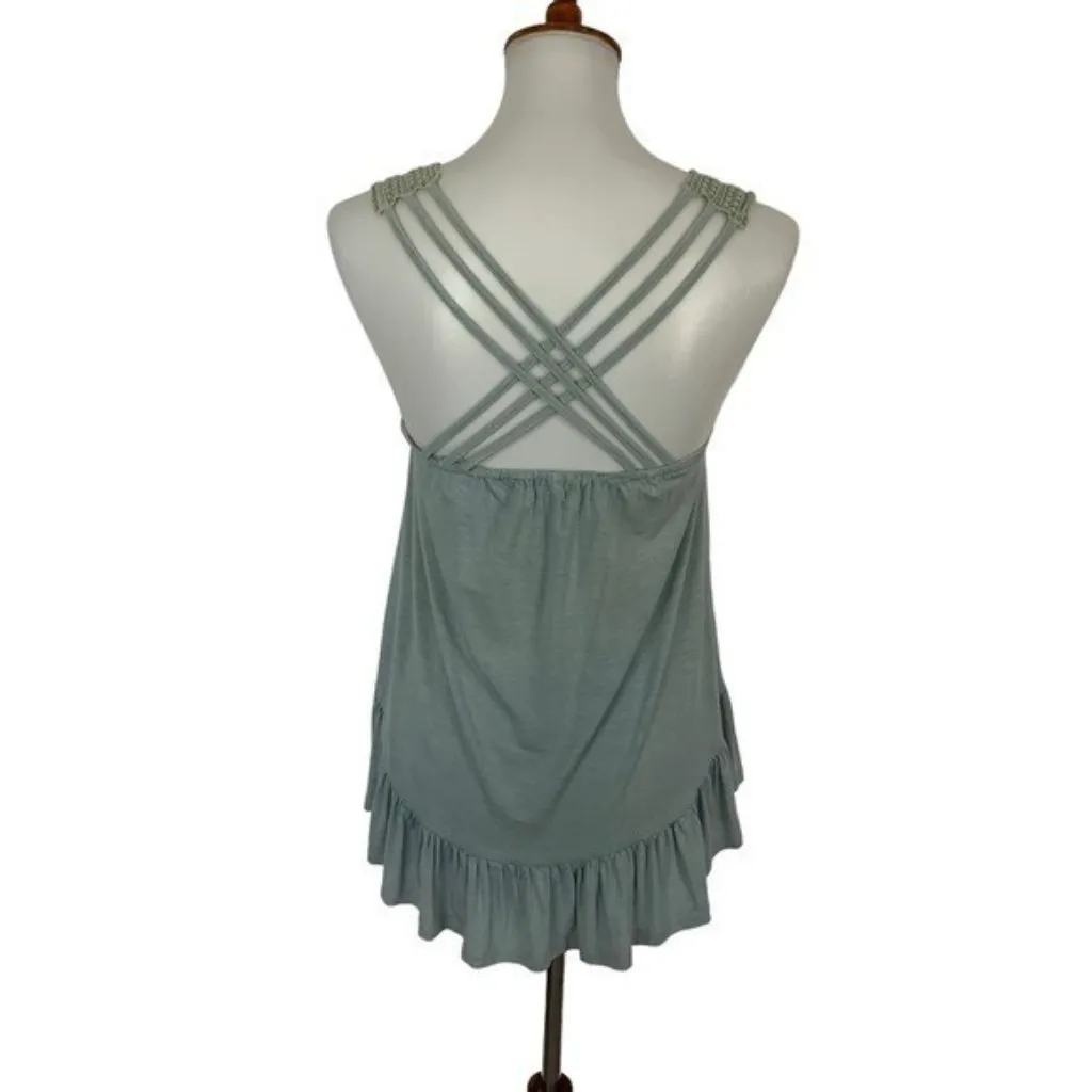 Altard State Tank Top Small Blue Feminine Cute Preppy Cottagecore - Image 5