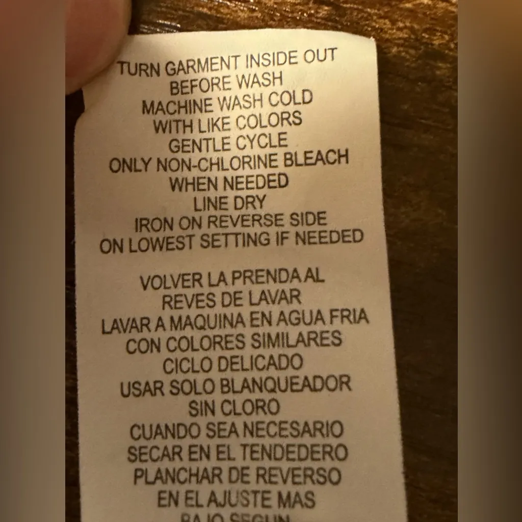 Rewind Gray Striped Lace Trim Top Short Sleeve Rayon Stretch XXL - Image 8