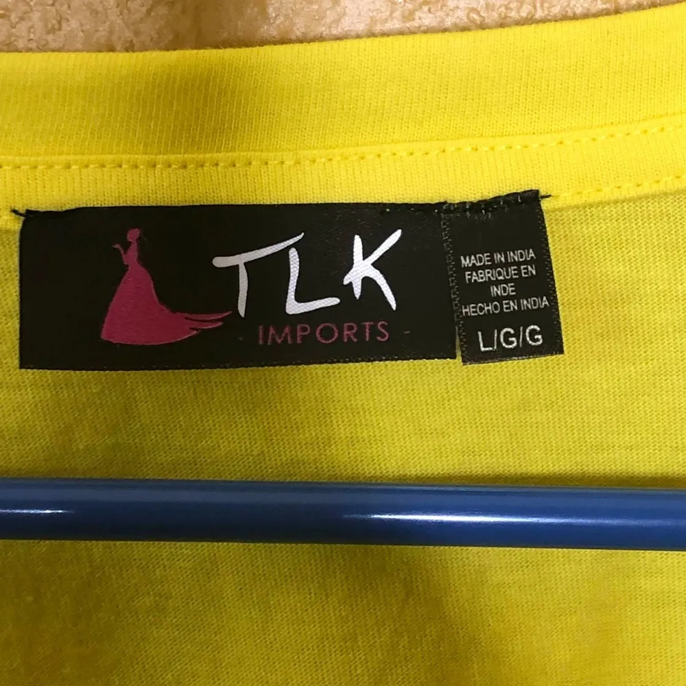 Graphic Shirt Yellow Love Christian Inspiration Short Sleeve New L Size L - Image 4