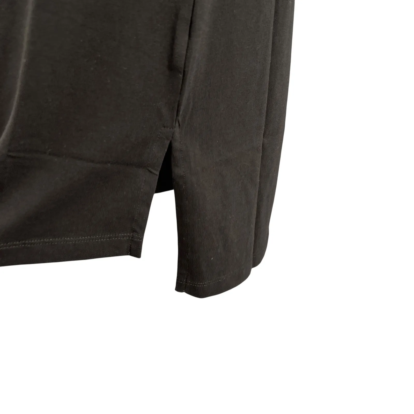 Universal Standard Tesino Black Cotton T-Shirt Dress Size 4XS (00-0) New - Image 2