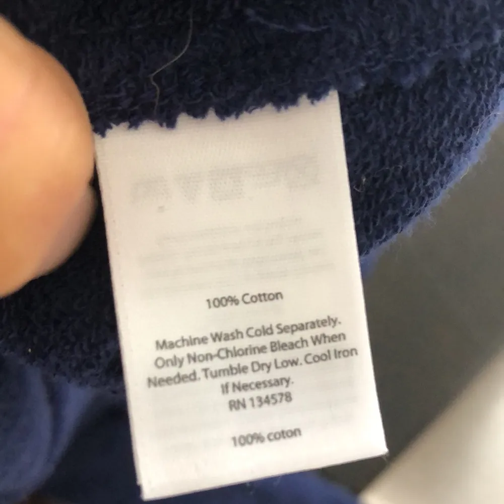 Navy Vineyard Vines Zip Up Pullover Sweatshirt - Image 9