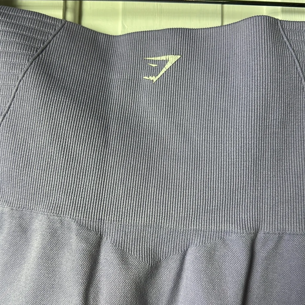 Gymshark Women's  Lilac Pastel
Purple Seamless Energy Leggings - Image 8