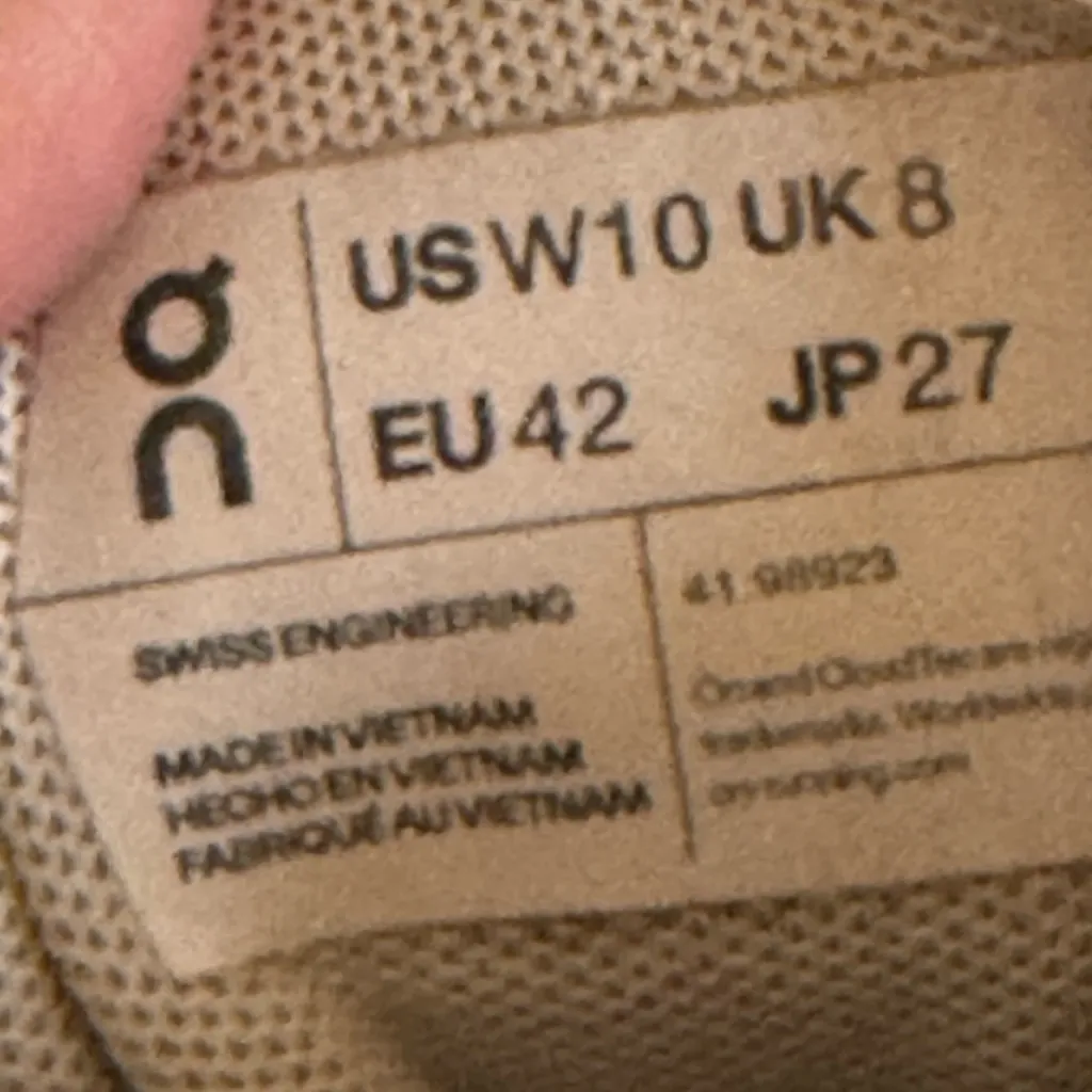 On women’s white CloudSwift running shoes size 10 - Image 13