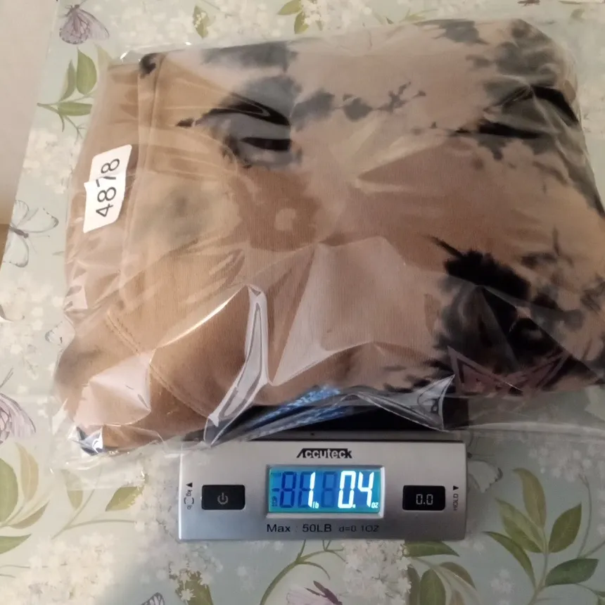 Jeffree Star Christmas Cookie Tye Die Womens Hoodie Size Medium - Image 9