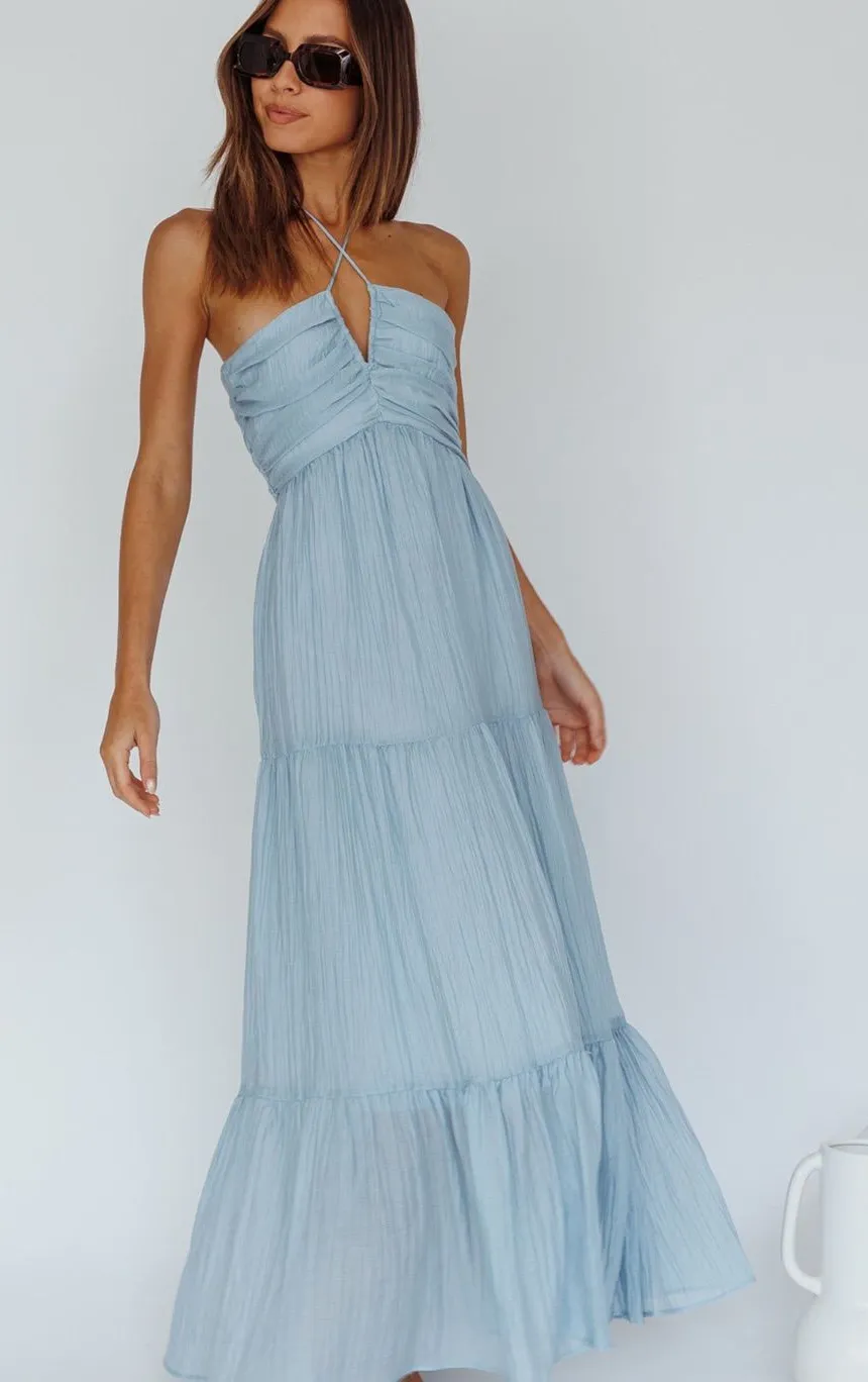 bridesmaid dresses somerset White Lace and Chiffon Midi Dress 4 SOL: Tummy Control white rehearsal dress COLOR:CAPRI BLUE Minnie Mouse Birthday Girl