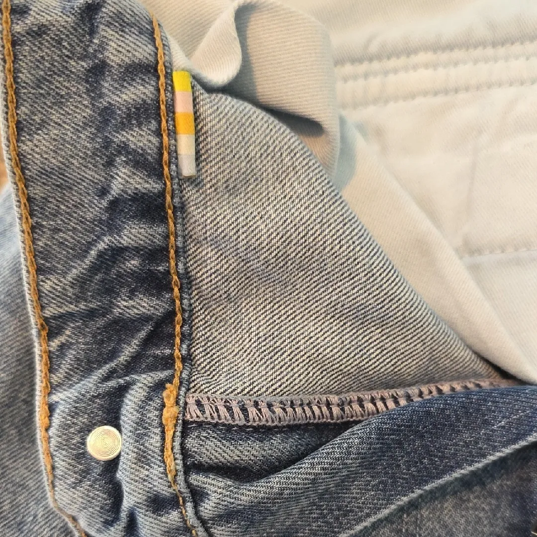 Rails Jeans Speedway Cargo 90s Y2K Boyfriend Baggy Denim Womens Size 31 - Image 10