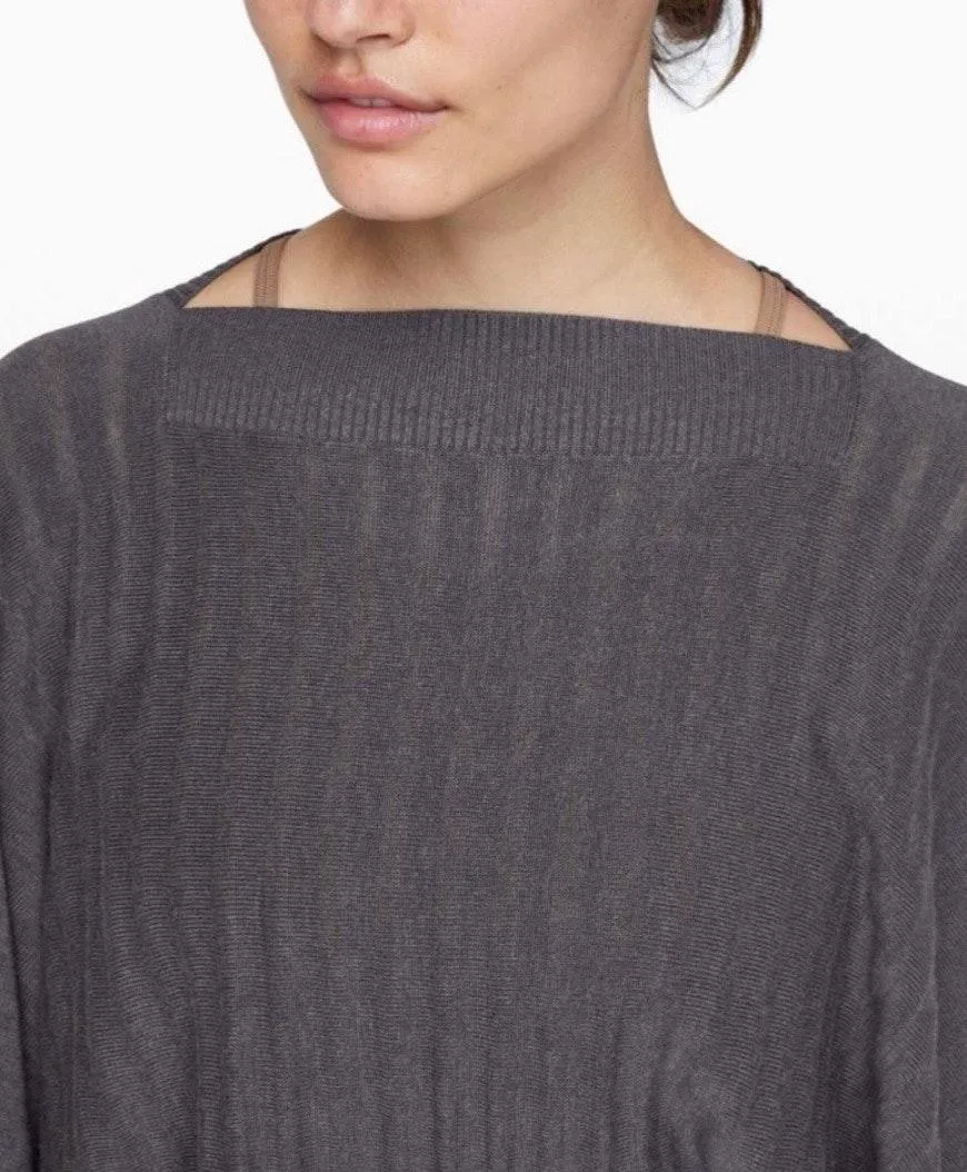 Lululemon Forward Flow Poncho Heathered Moonwalk - Image 5