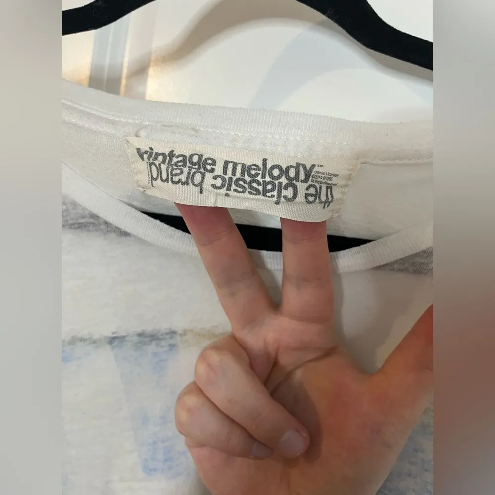 Vintage Melody The Classic Brand Lucy in the Sky Graphic Print Burnout T - Image 11