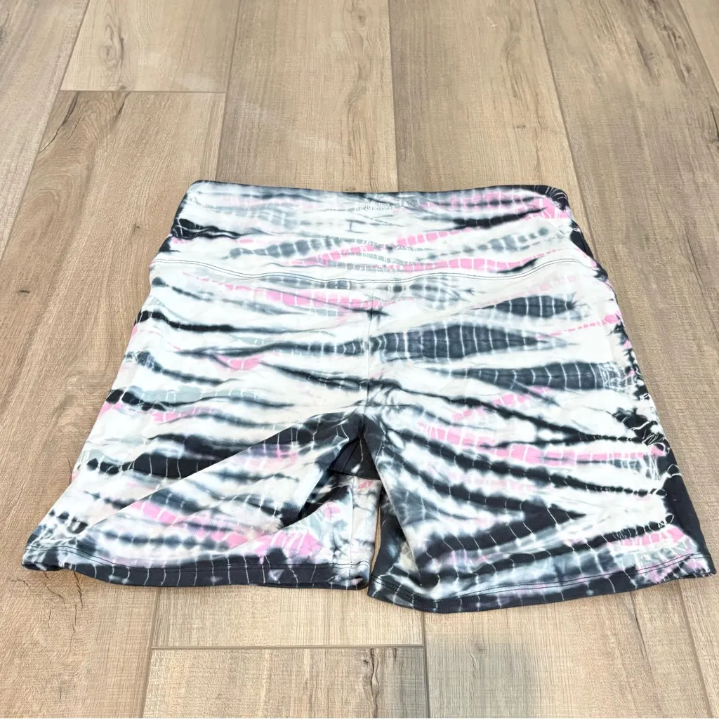 Victoria's Secret Pink Tie Dye Cotton Bike Shorts Bubblegum Pink Bamboo large - Image 3