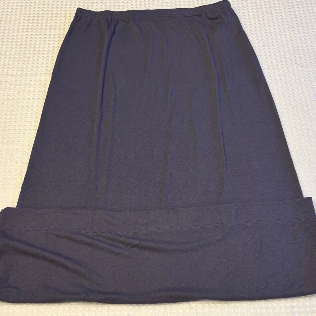 NEW Set! Free People free-est GOOD FEELS Tube Top + Maxi Skirt Navy Blue LARGE - Image 9