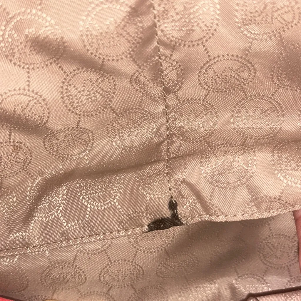 Michael Kors Red and Pink Leather Tote - Image 5