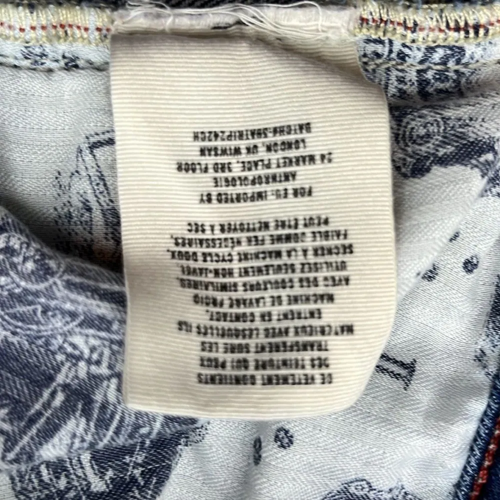 Pilcro And The Letterpress Anthropologie Bermuda Shorts Size 30 - Image 12