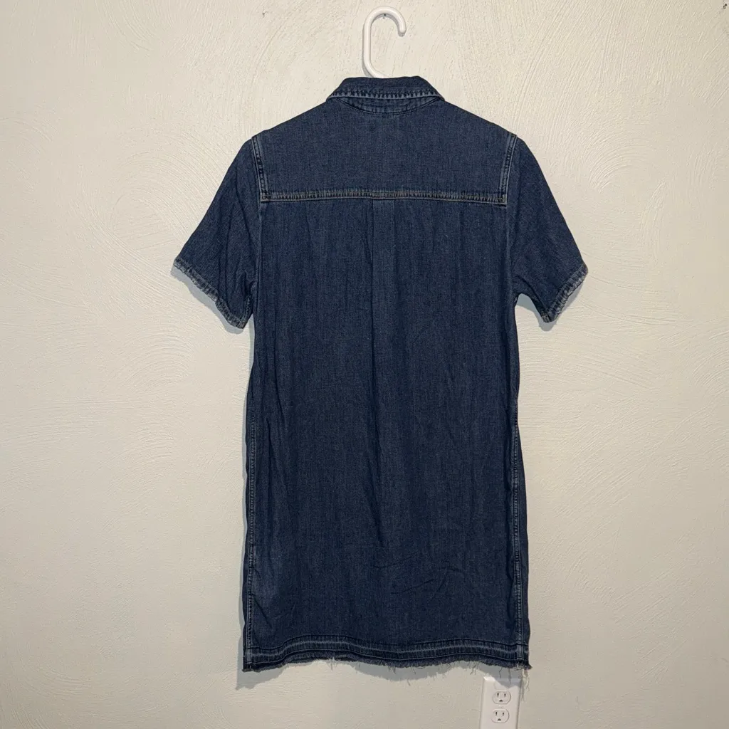 Levi's Raw Hem Denim Dress - Image 3