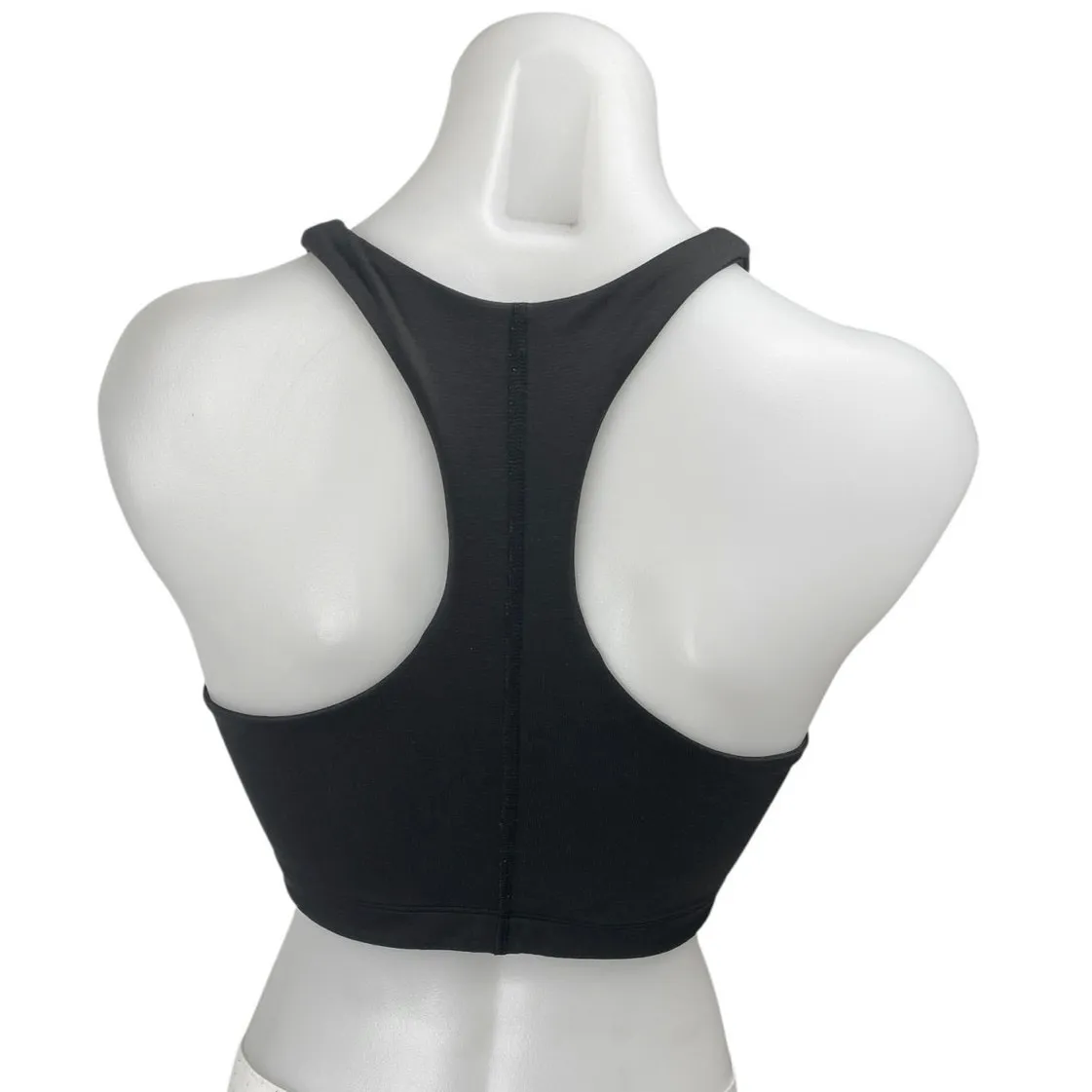 Outdoor Voices Black Sleeveless Racerback Activewear Sports Bra Crop Tank Top S - Image 2