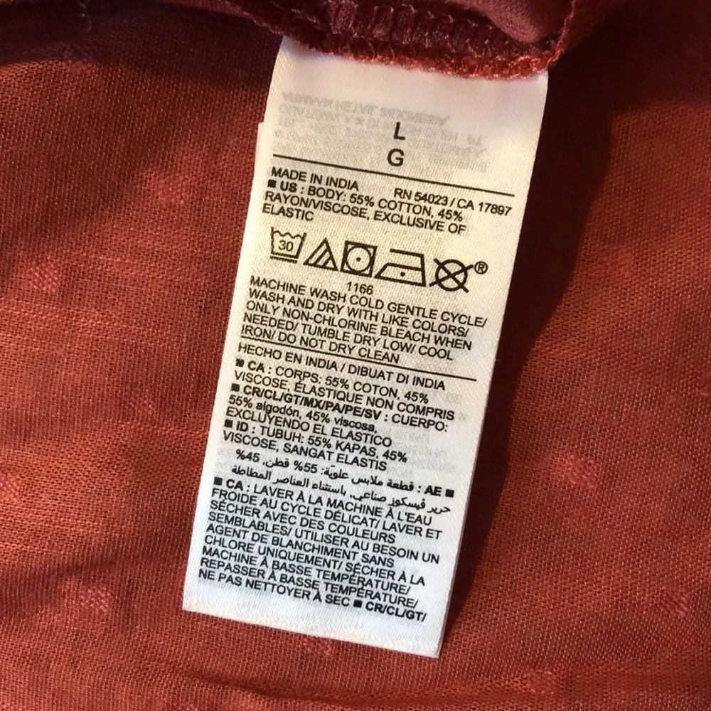 Old navy smocked textured clip-dot cami mini dress - Image 10