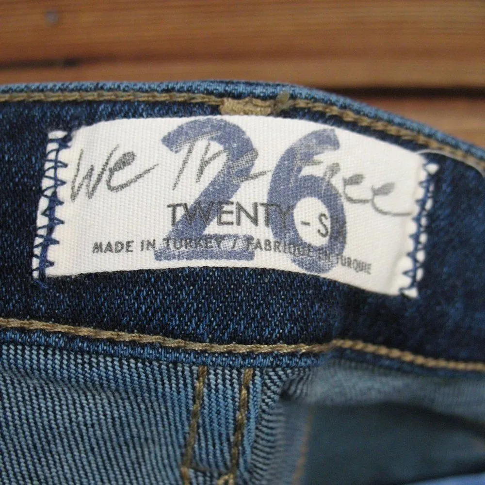 NWT Free People High Waist Raw Hem Skinny Jeans - Image 8