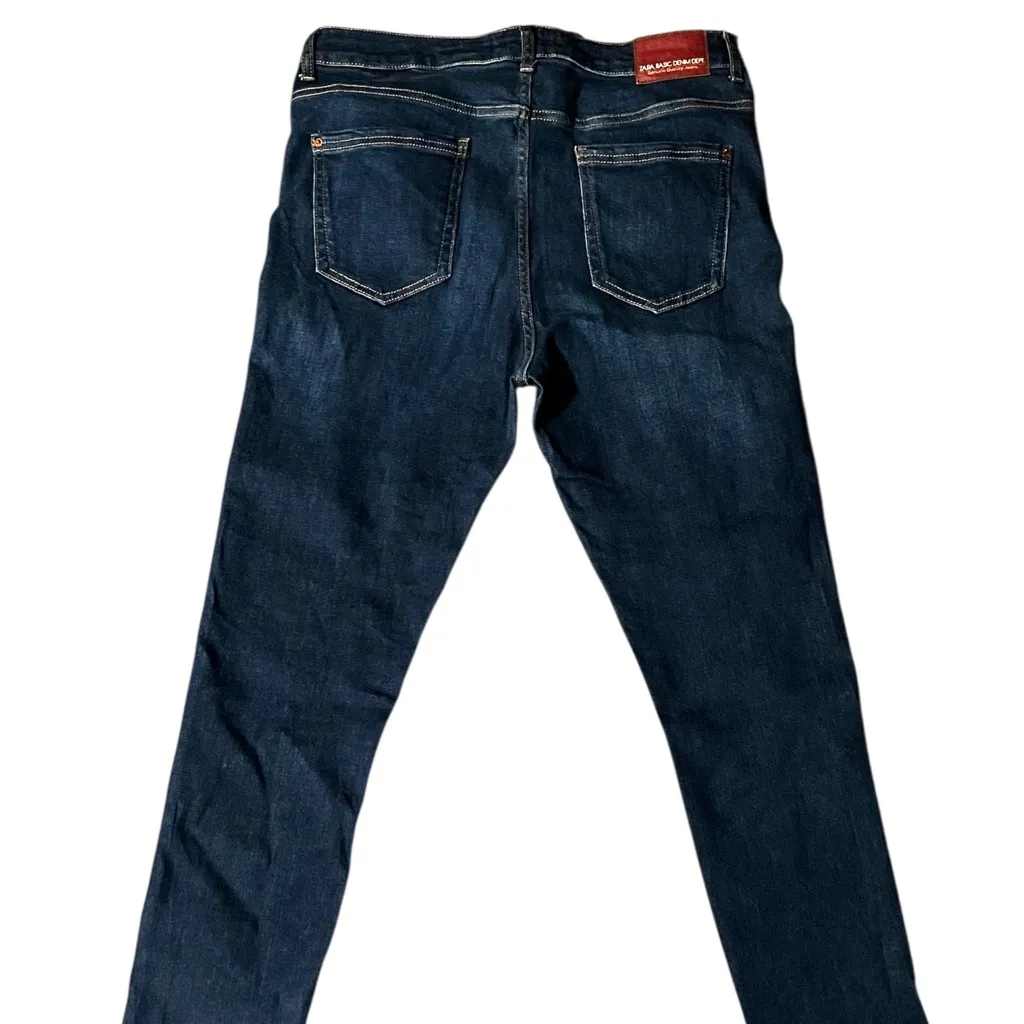 ZARA Z1975 Denim -Zara Basic Denim Dept Women’s size 12 - Image 2