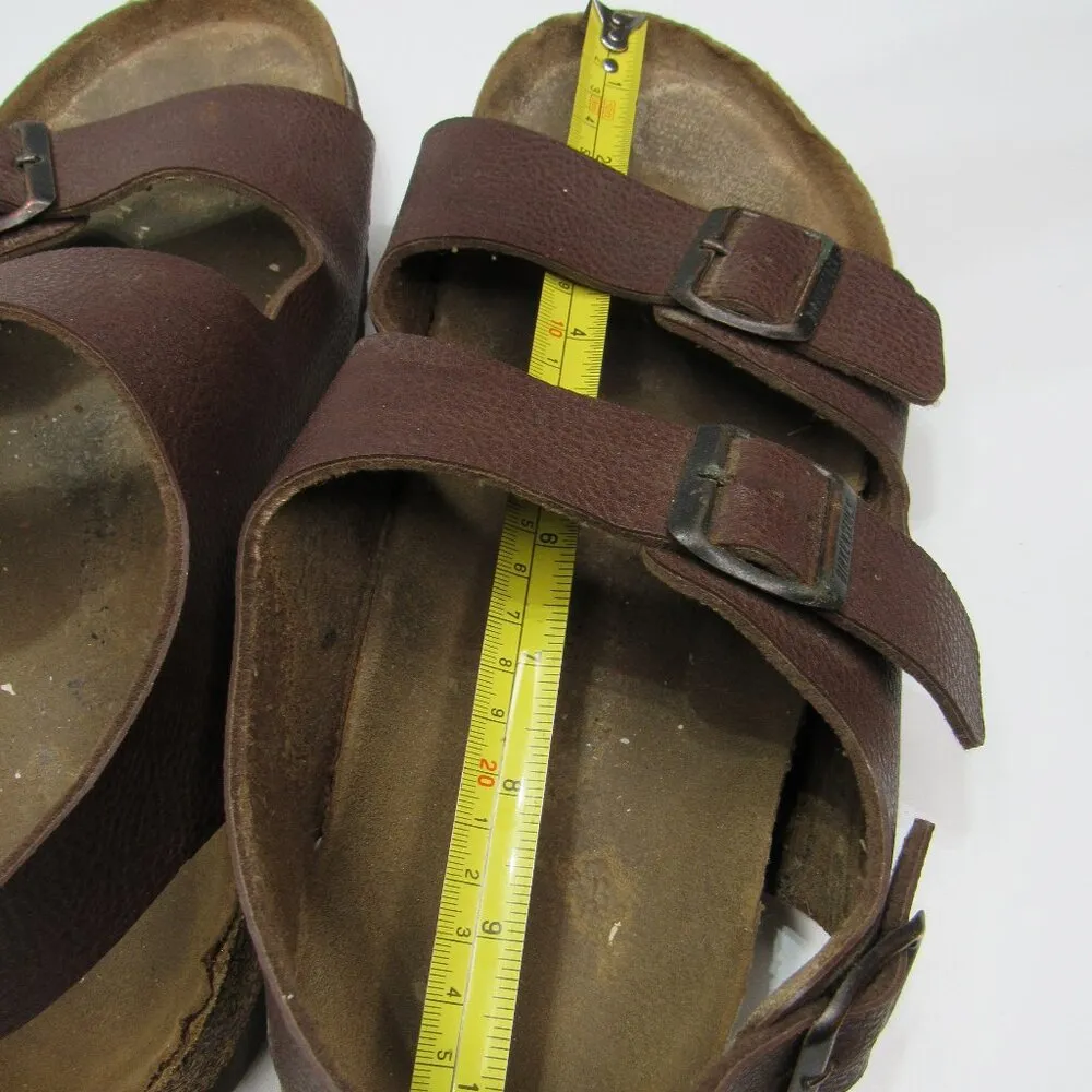 BIRKENSTOCK Arizona Dark Brown Double Buckle Sandals (please read for size) - Image 10