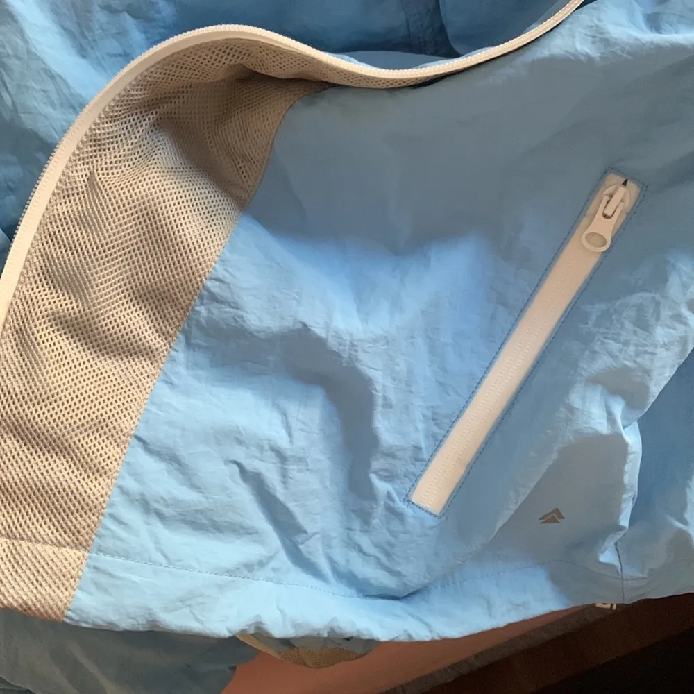 Cali sport + jacket windbreaker rain jacket Blue Size 1X - Image 7