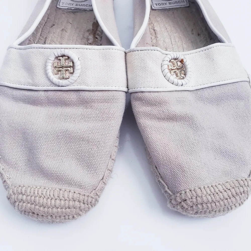 Tory Burch Lacey Canvas Espadrille Flat - Image 3