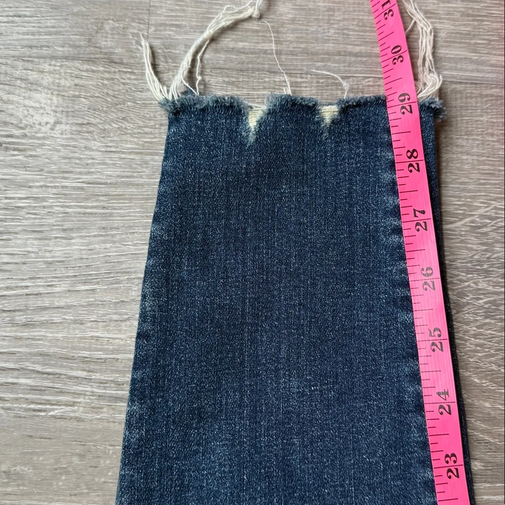 MOTHER THE STUNNER CHEW JEANS Off Duty 28 Blue - Image 10