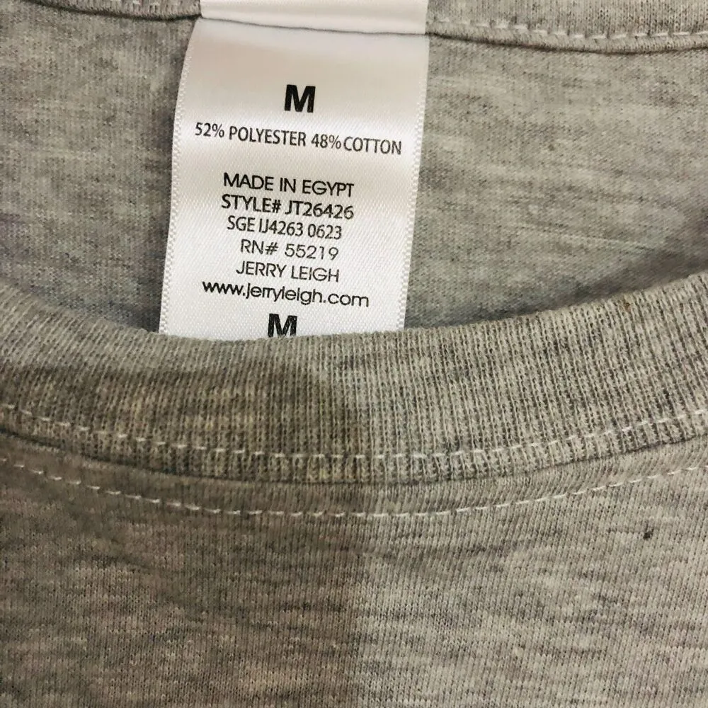 Nickelodeon Women's T-Shirt Spongebob Square Pants Graphic Crew Neck Gray Medium - Image 6