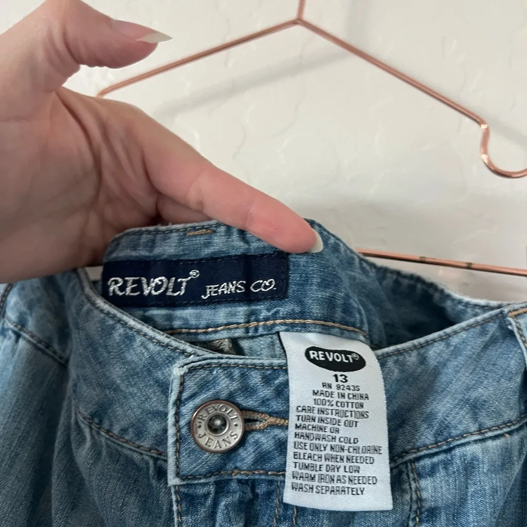 Patchy denim maxi skirt - Image 6