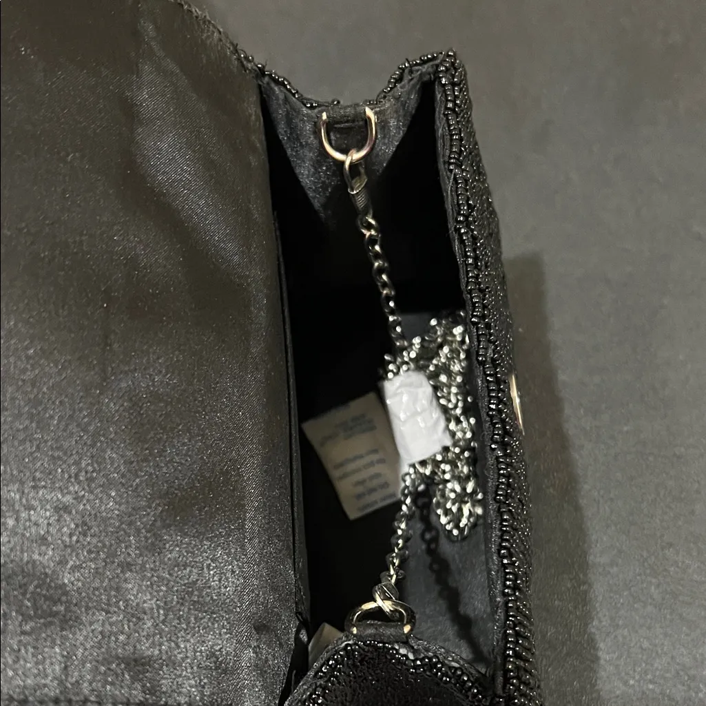 Rachel Zoe | Black Beaded Mini Bag - Image 16