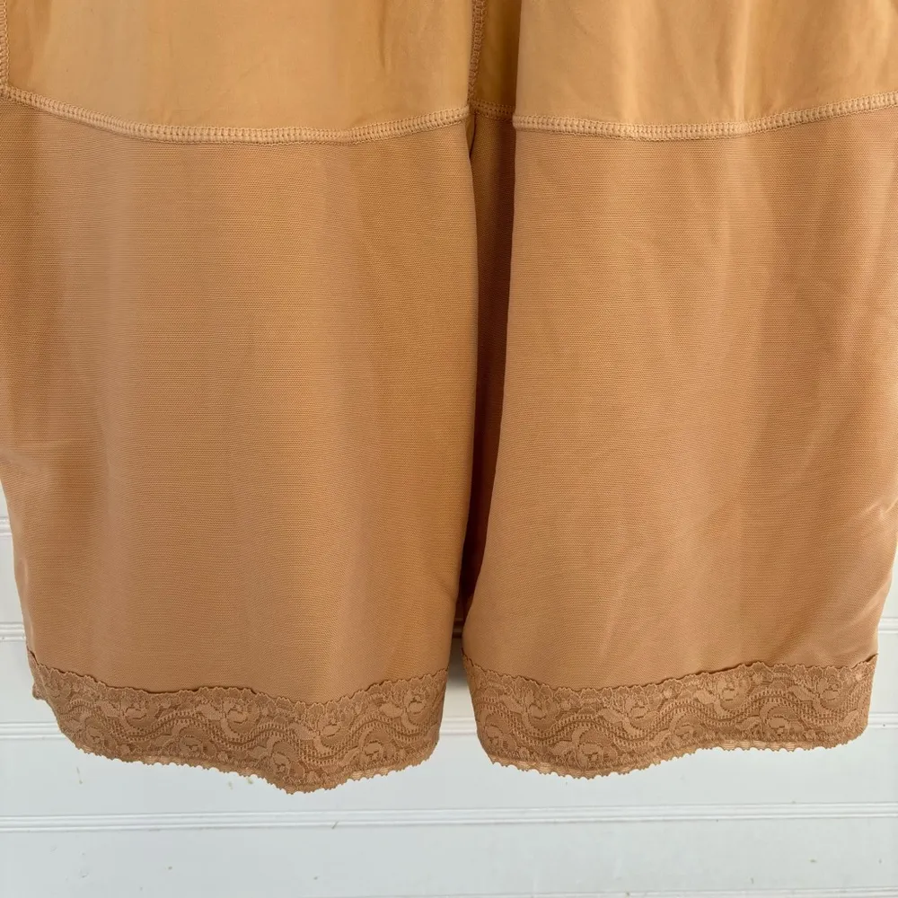 Women's Full Bodysuit Slimming Shaper Size Large Tan - Image 11