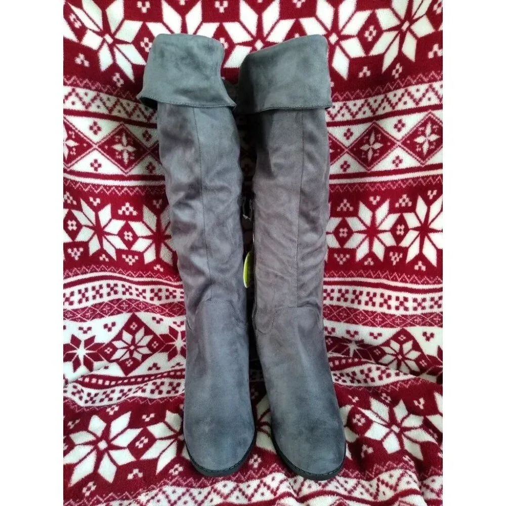 Women's diba London Boots‎ sz​ Gray Size 9.5 - Image 2