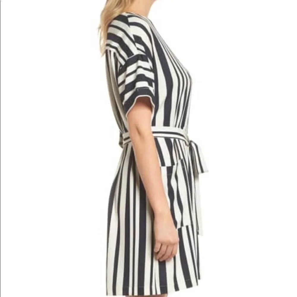 Felicity & Coco‎ Sterling W/Tie Dress Size Large. White - Image 2