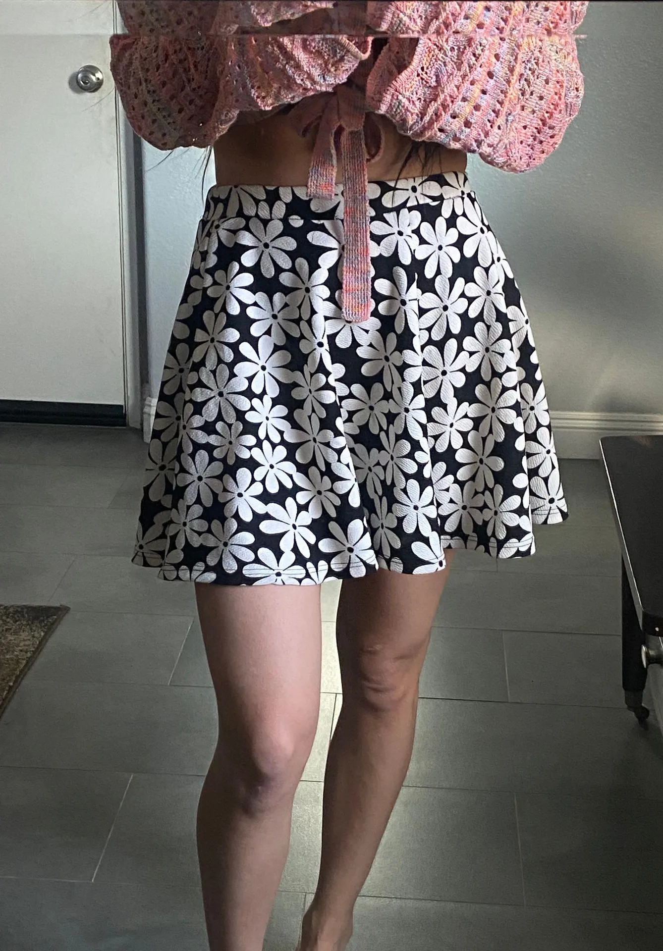 Floral Print Skirt - Image 4