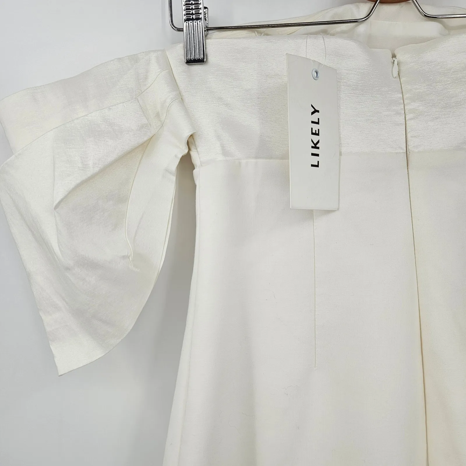 Likely Capri Cold Shoulder Minidress‎ - White - Image 8