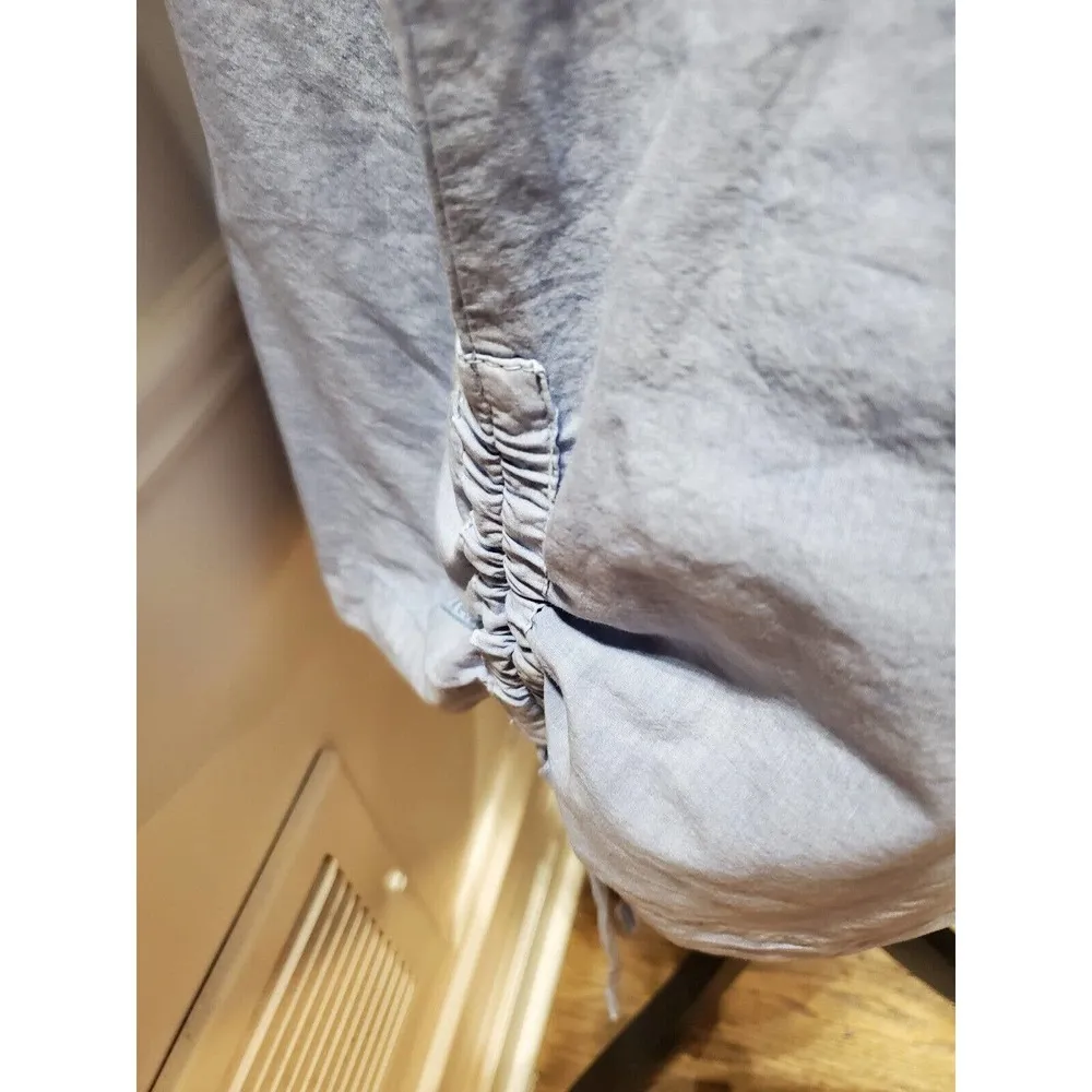 Woolrich Womens Blue 100% Cotton Sleeveless Round Neck Knee Length Dress Small - Image 13