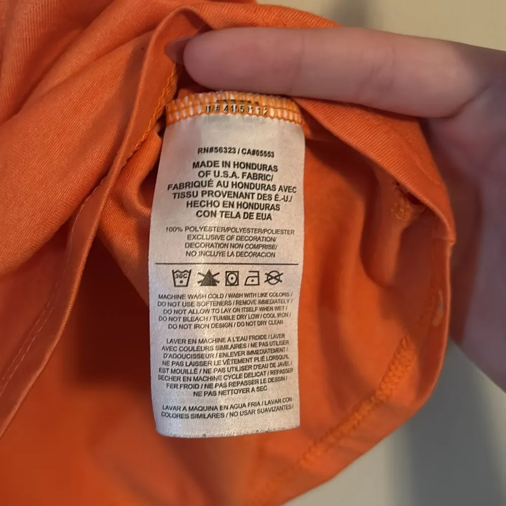 Nike Swoosh Orange tank size xs - Image 4