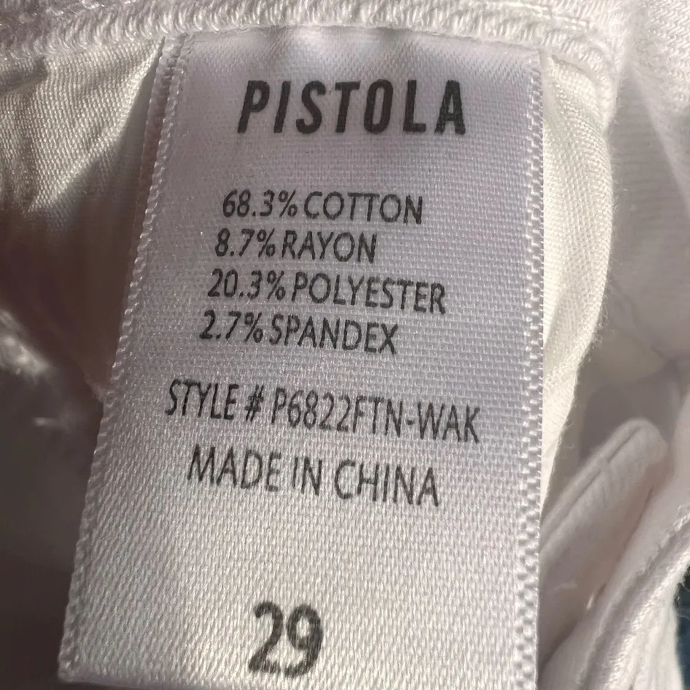 Pistola High Rise distressed skinny jeans size 29 - Image 7