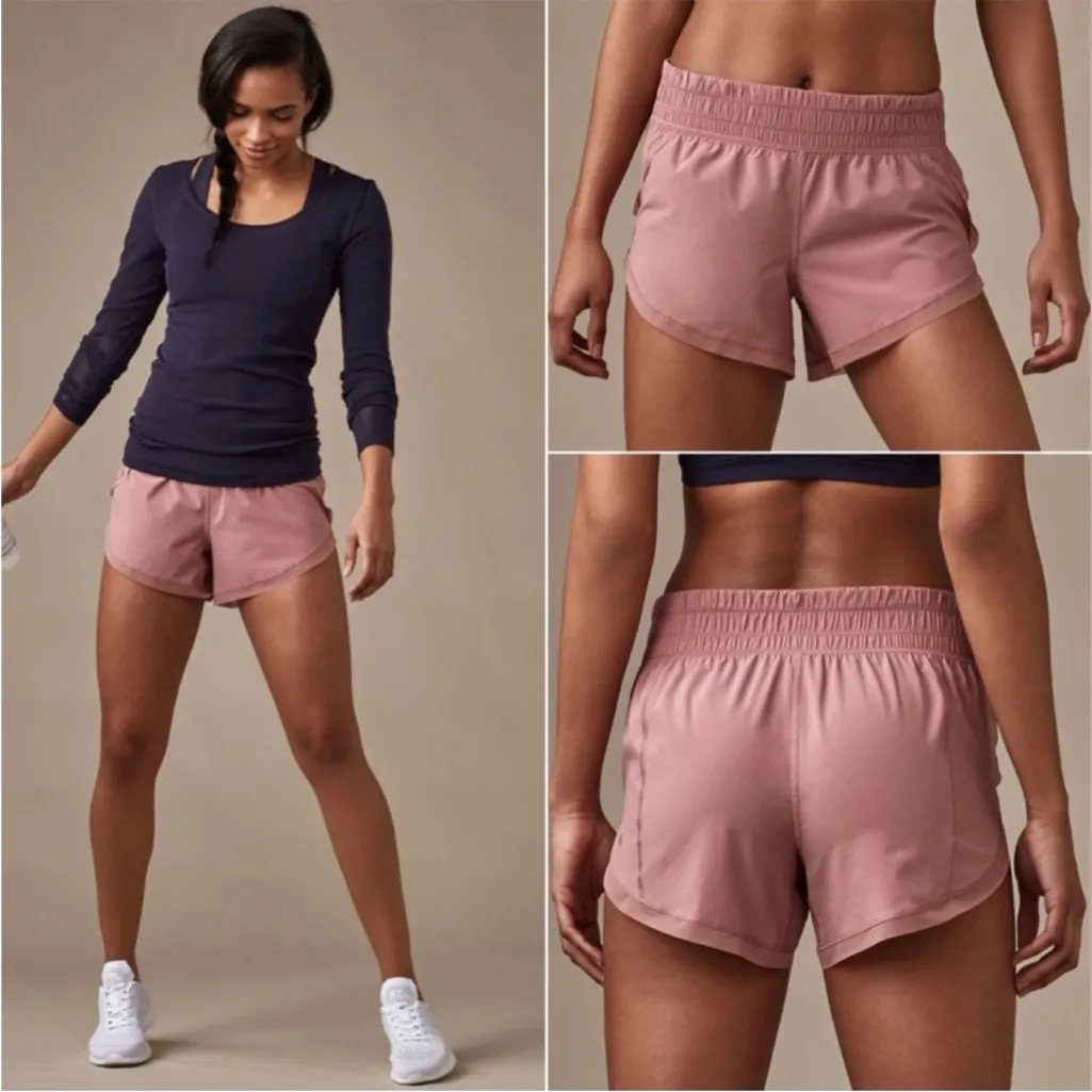 lululemon athletica Dusty Rose Athletic Shorts 8  unlined Anew - Image 2
