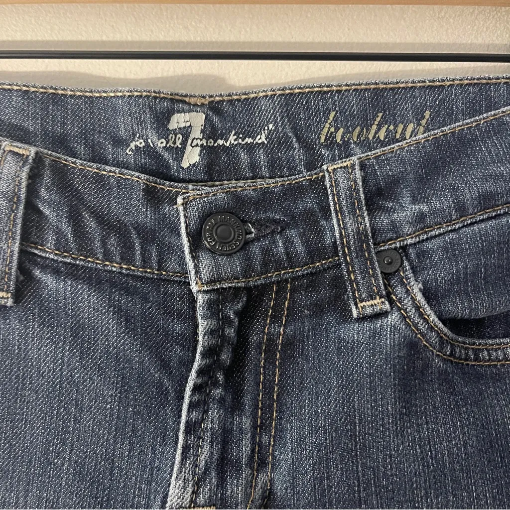 Vintage Y2K 7 for All Mankind Bootcut Jeans Size 26 Low Rise - Image 2