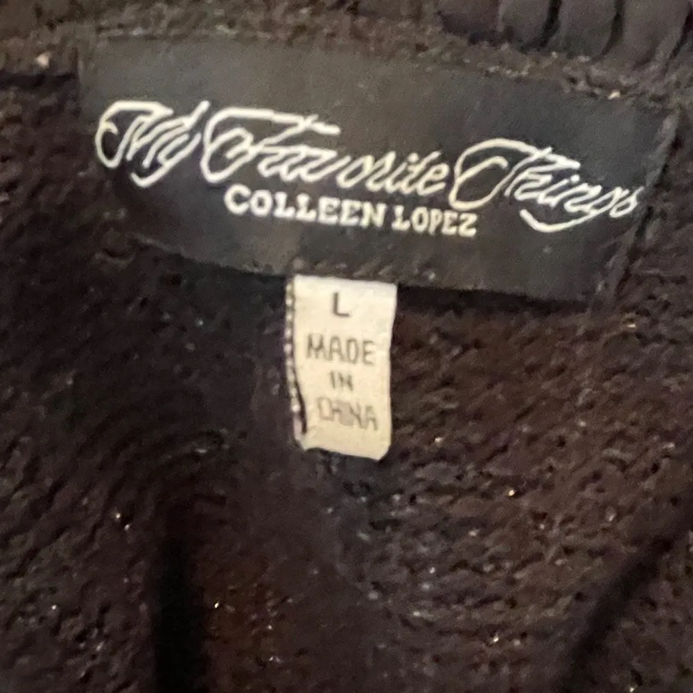 My Favorite Things Cardigan Sweater Black‎ Black Size L - Image 5