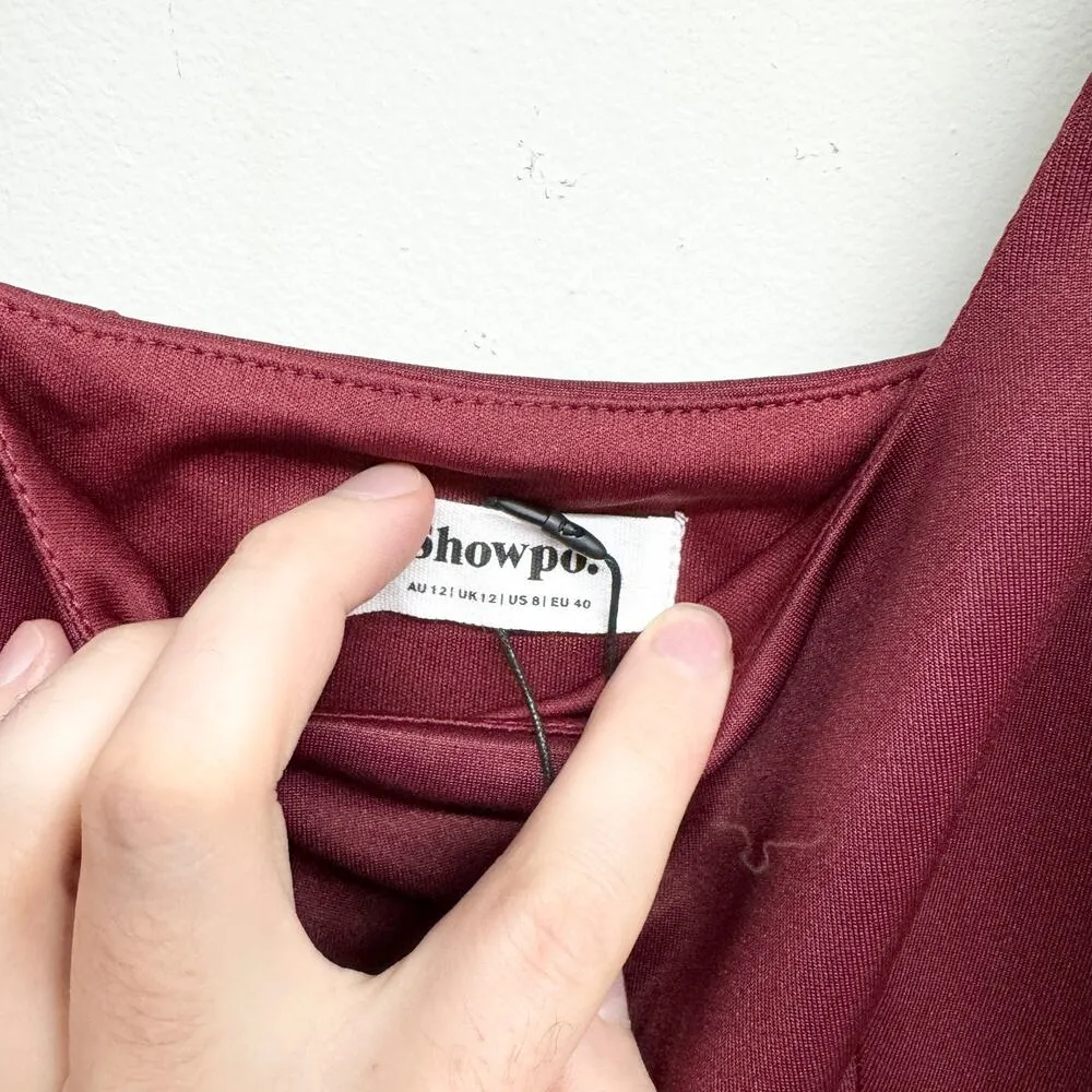 Show Po Women Red Sleeveless Mini Dress Size 8 NWT - Image 4