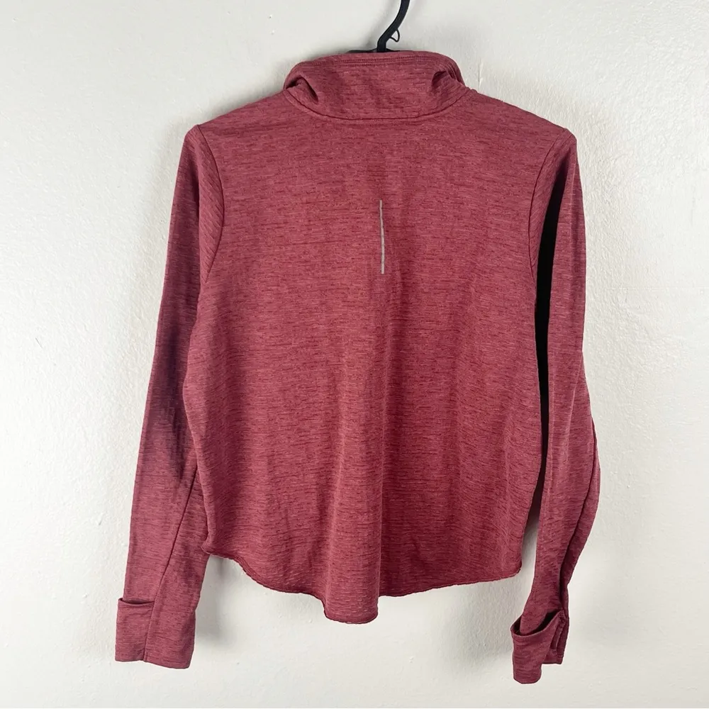 Nike Running Dri Fit Element Sphere 1/4 Zip Stretch Top, Size Large - Image 2