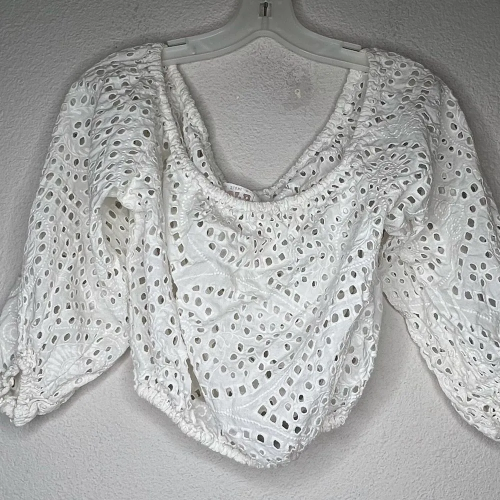 Stone‎ Cold Fox Crop Top - Image 2