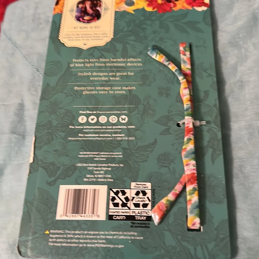 The pioneer woman blue light screen protection glasses New Pink - Image 4