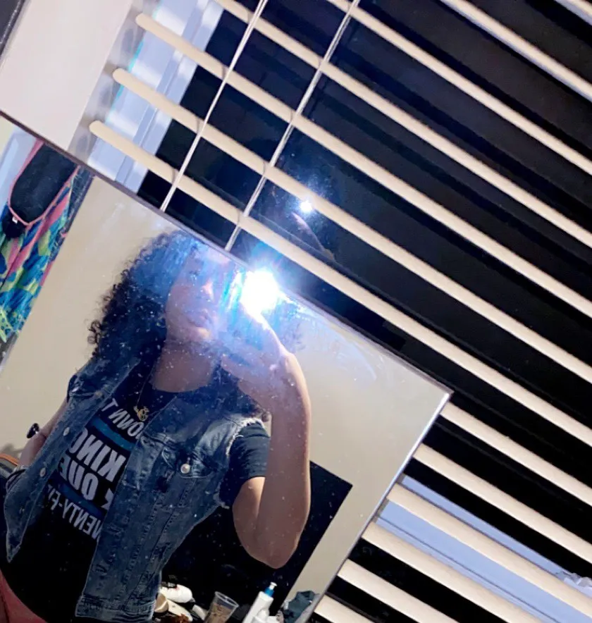 Forever 21 Jean Jacket Built In Hoodie - Image 2